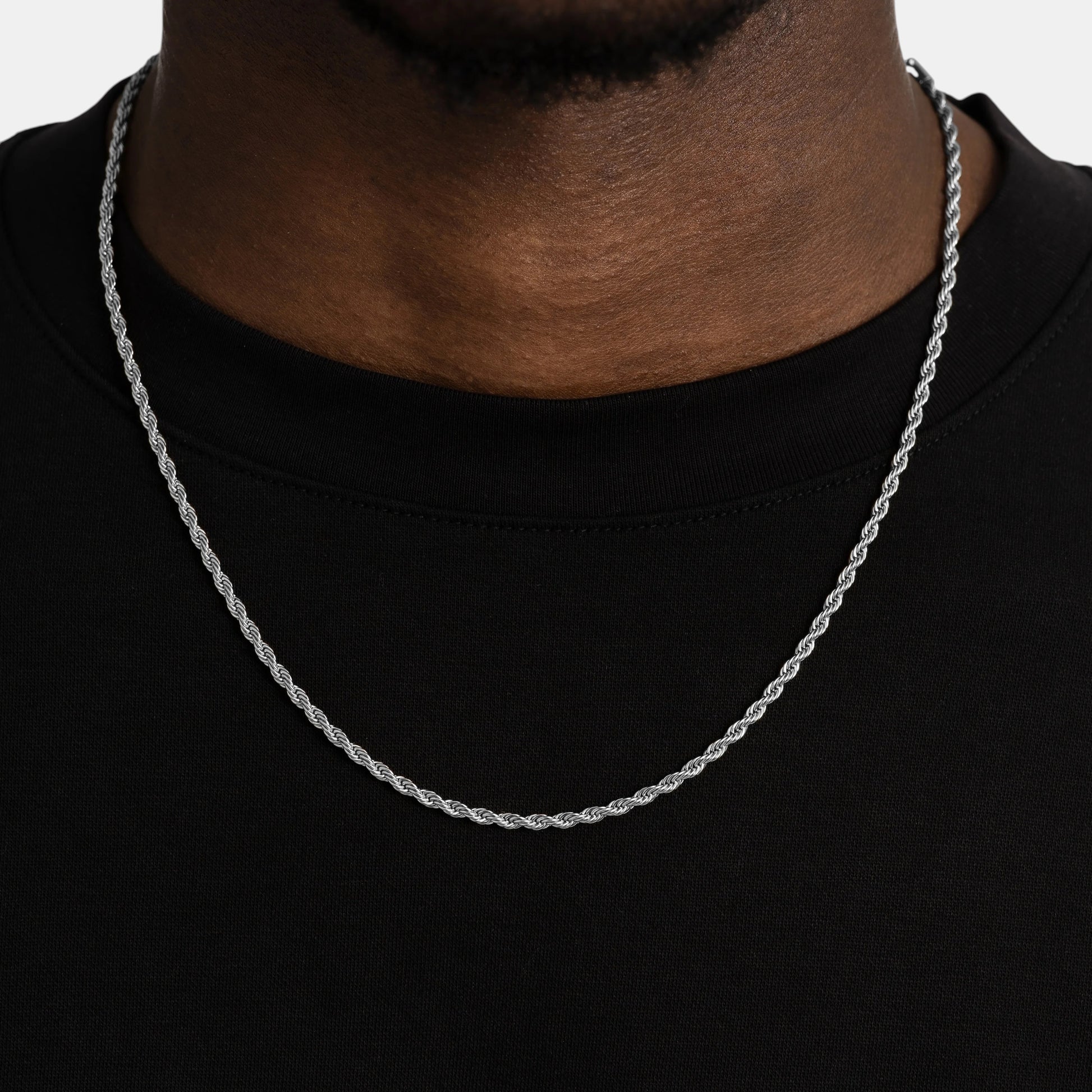 BLYNG 3MM Rope Chain Silver IMG 1