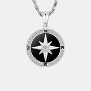 BLYNG Northstar Compass Pendant Silver Main IMG