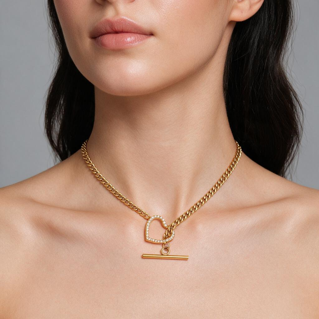 Noelle Heart Necklace