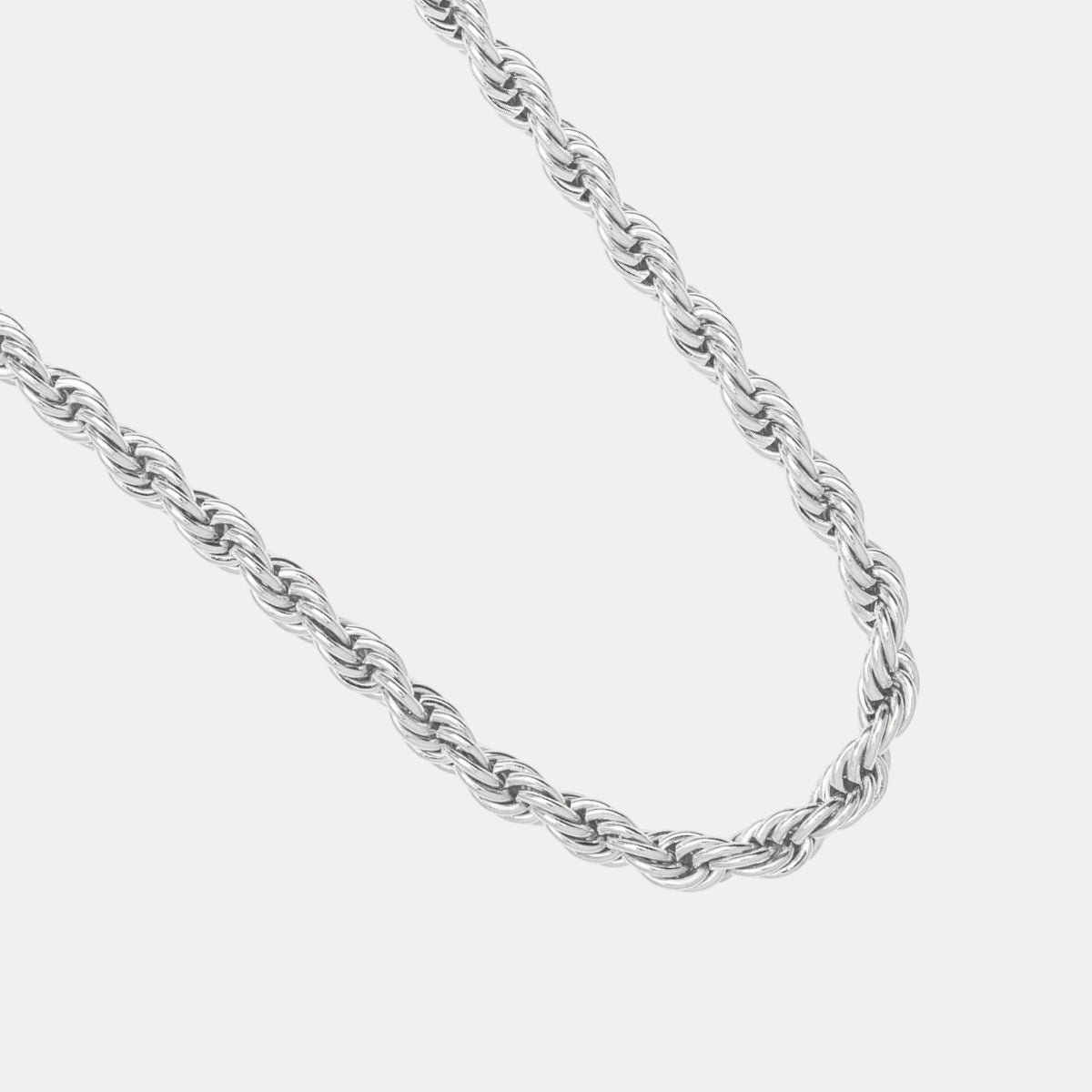 6MM Rope Bracelet | Silver