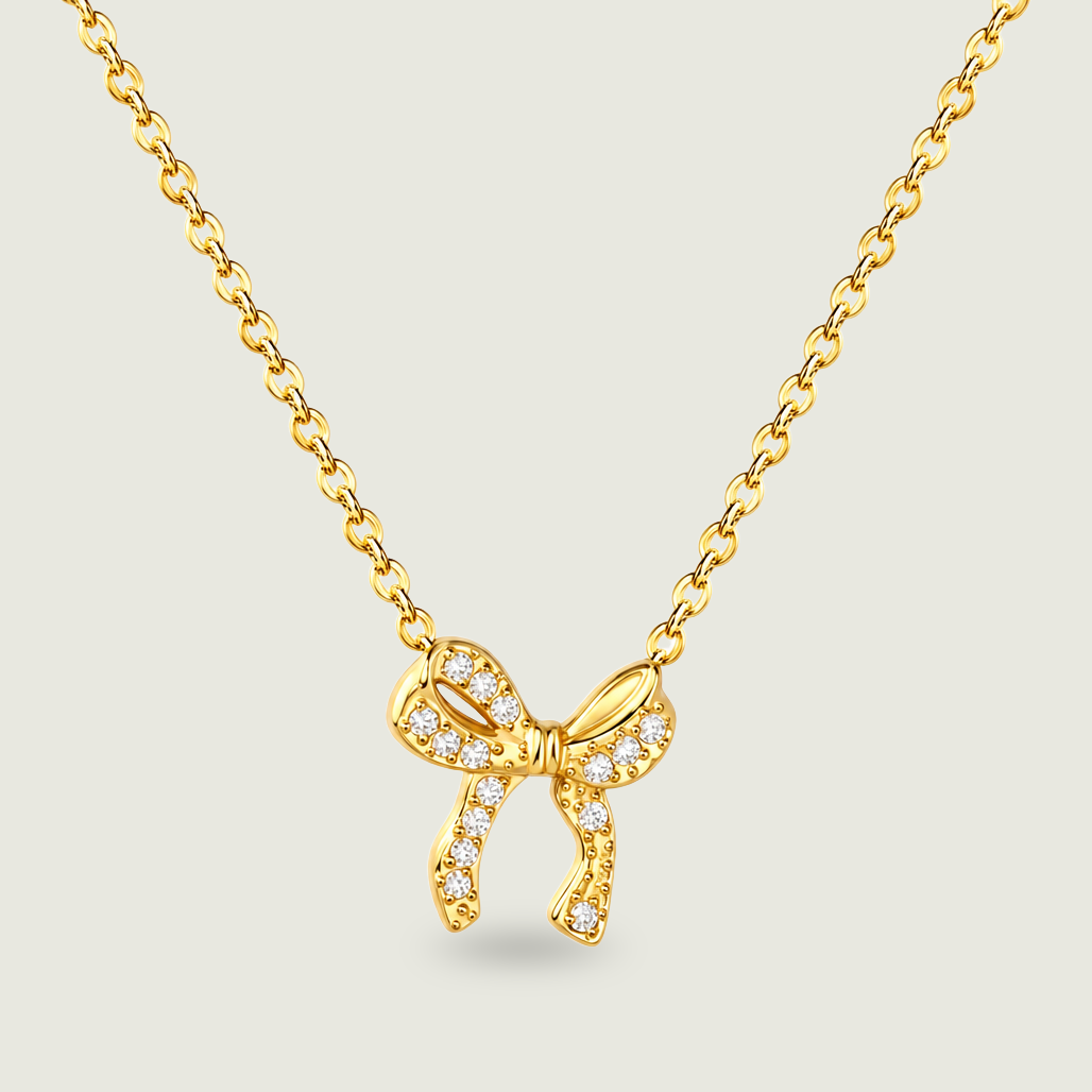 Amélie Bow Necklace