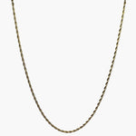 BLYNG Rope Chain Necklace – 3mm - Gold