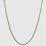 BLYNG Rope Chain Necklace – 3mm - Gold
