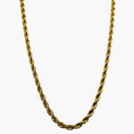 BLYNG Rope Chain Necklace – 6mm - Gold
