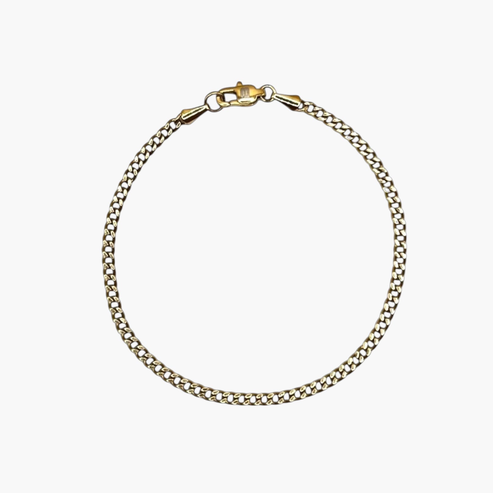 BLYNG Cuban Bracelet – 3mm - Gold