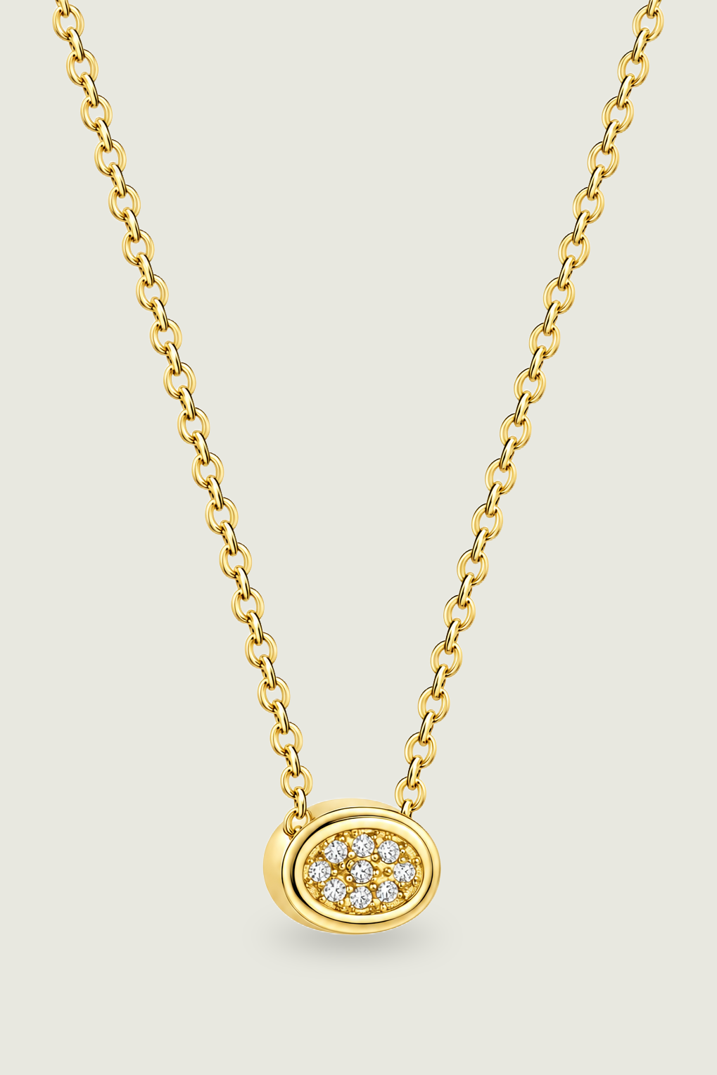Sena Solitaire Necklace