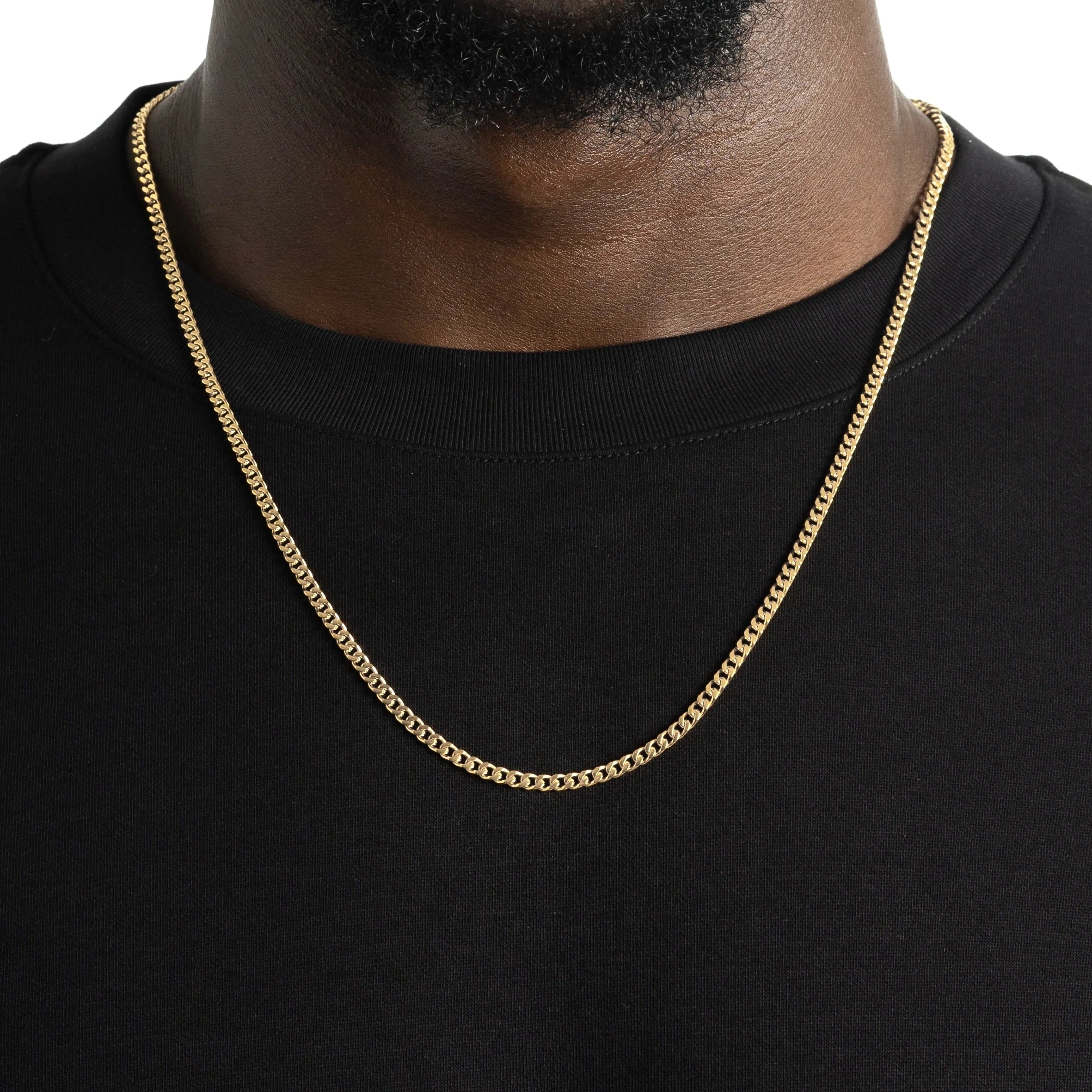 3MM Cuban Chain | Gold