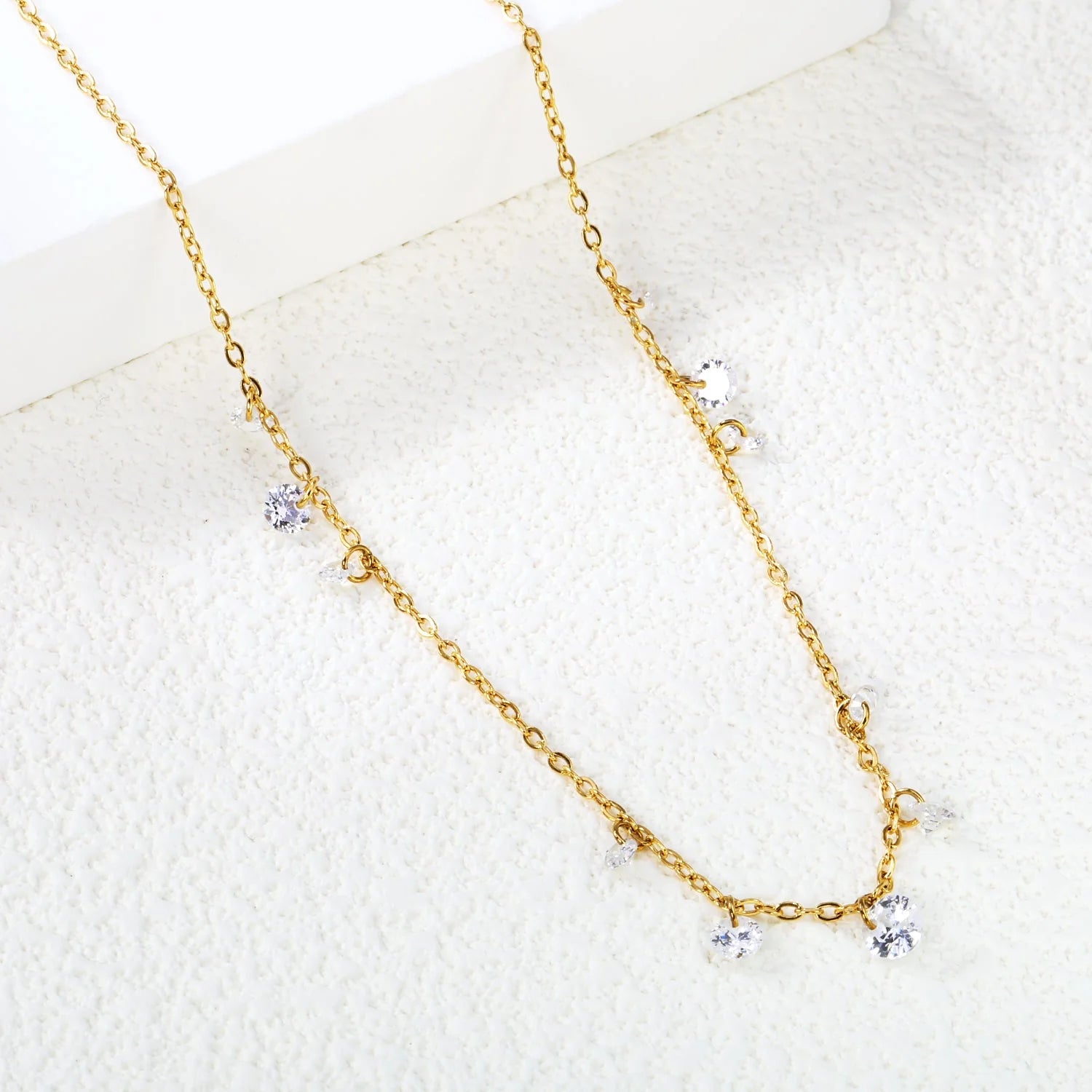 Siva Solitaire Necklace