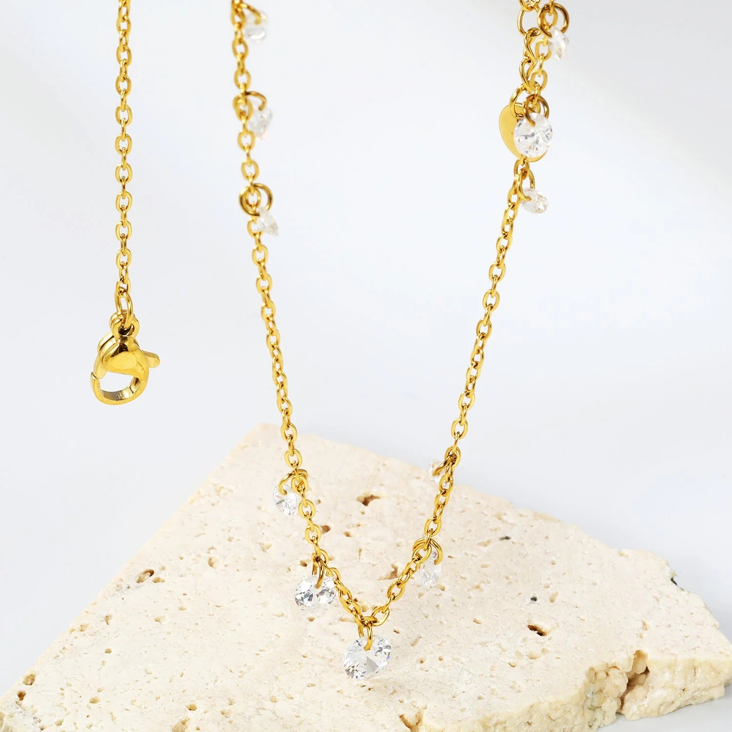 Siva Solitaire Necklace