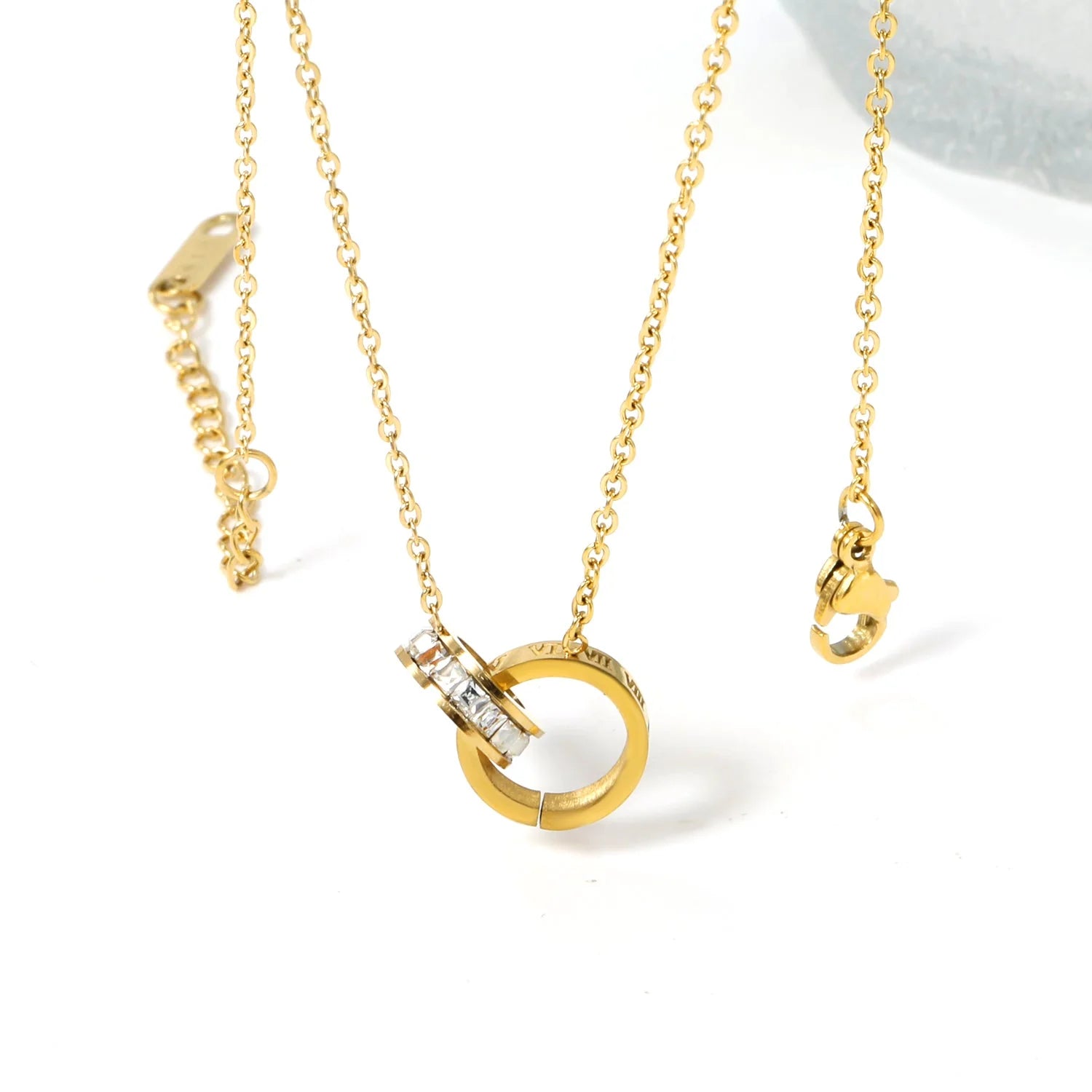 Aurelia Hoop Necklace