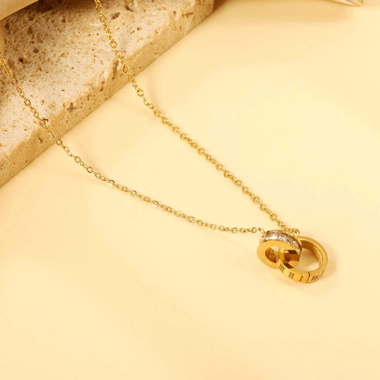Aurelia Hoop Necklace