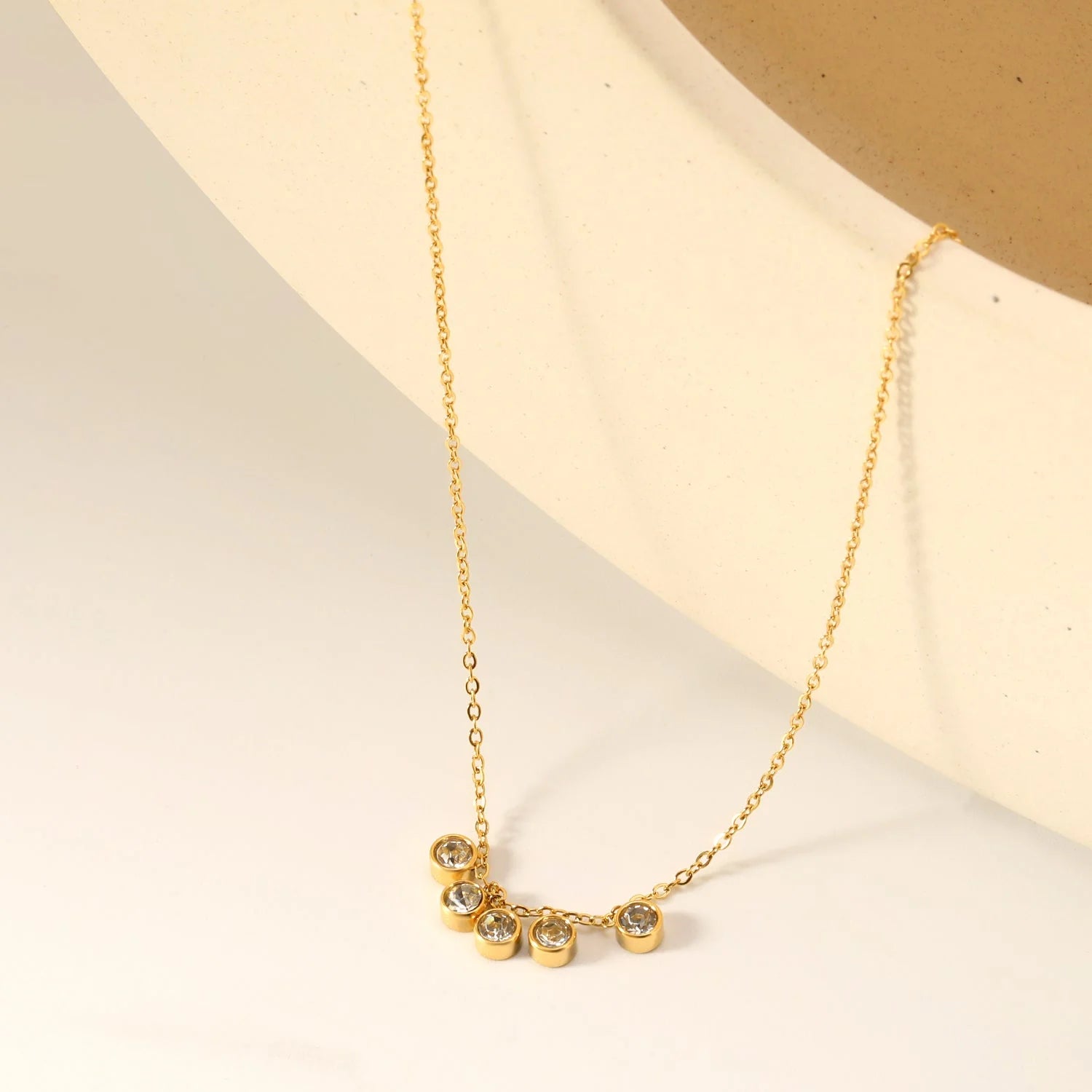 Lona Solitaire Necklace