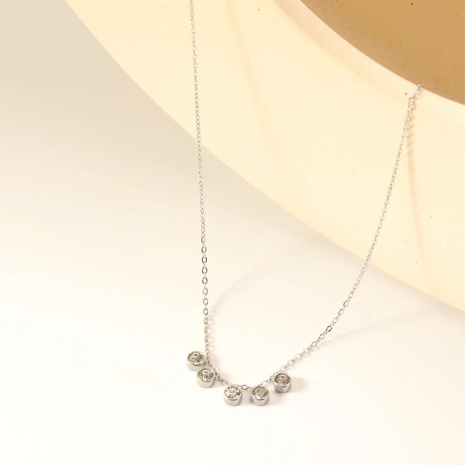 Lona Solitaire Necklace