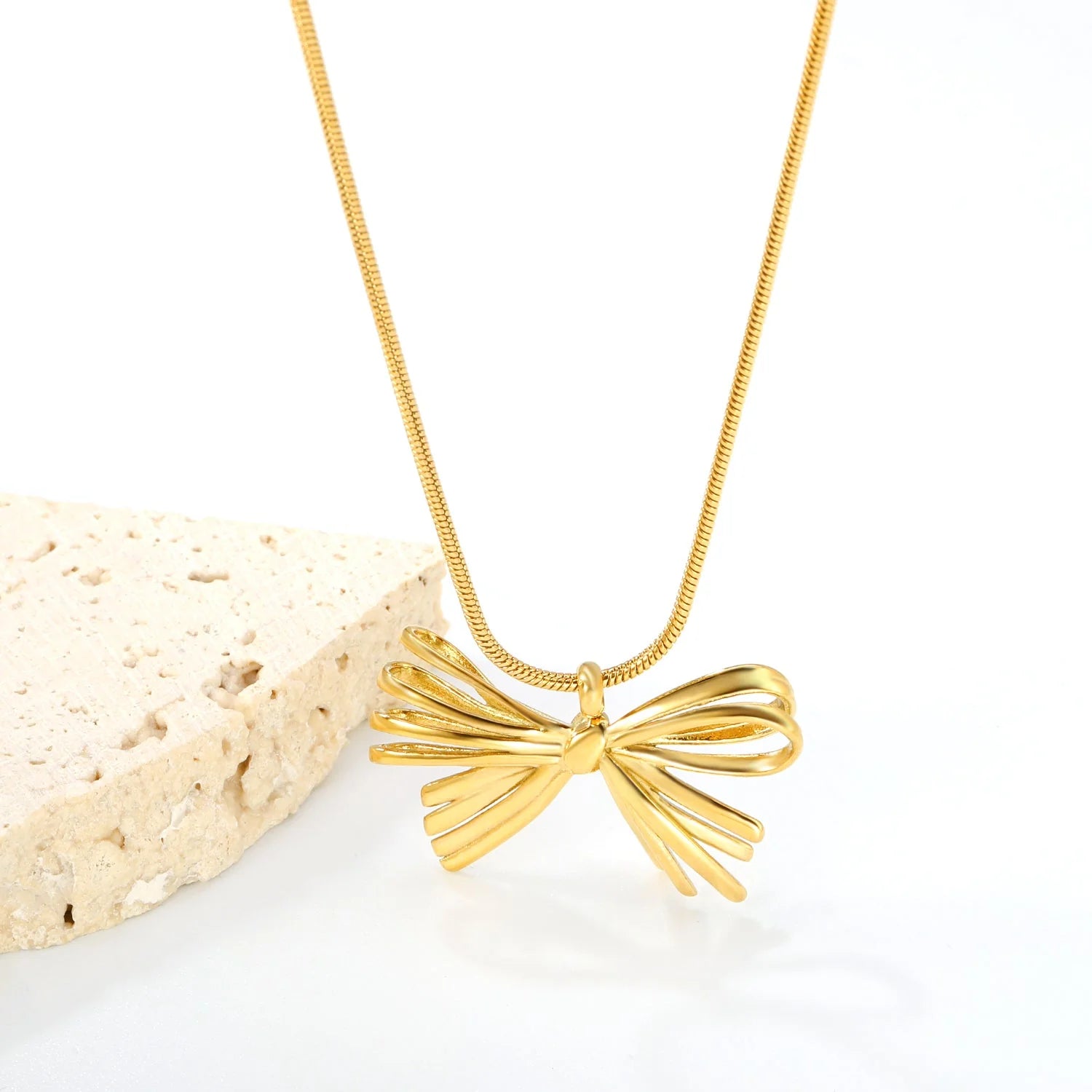 Anya Bow Necklace