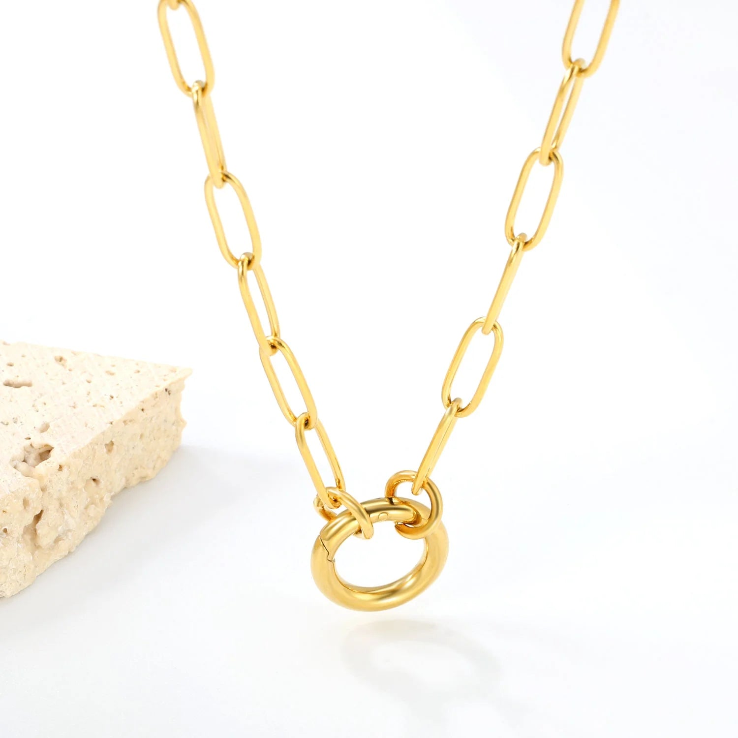 Ilya Carabiner Necklace
