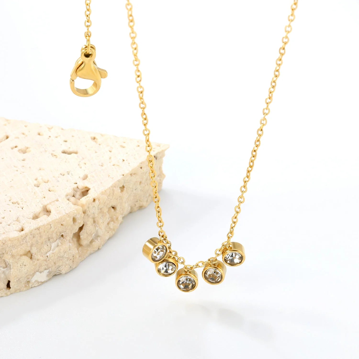 Lona Solitaire Necklace
