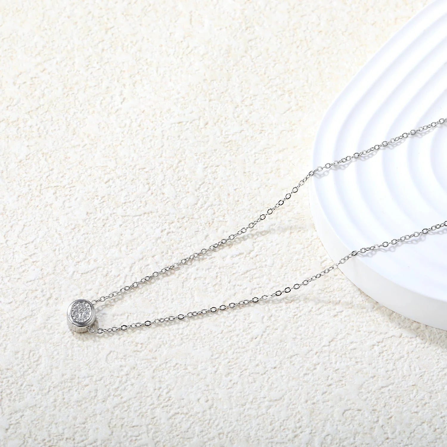 Sena Solitaire Necklace
