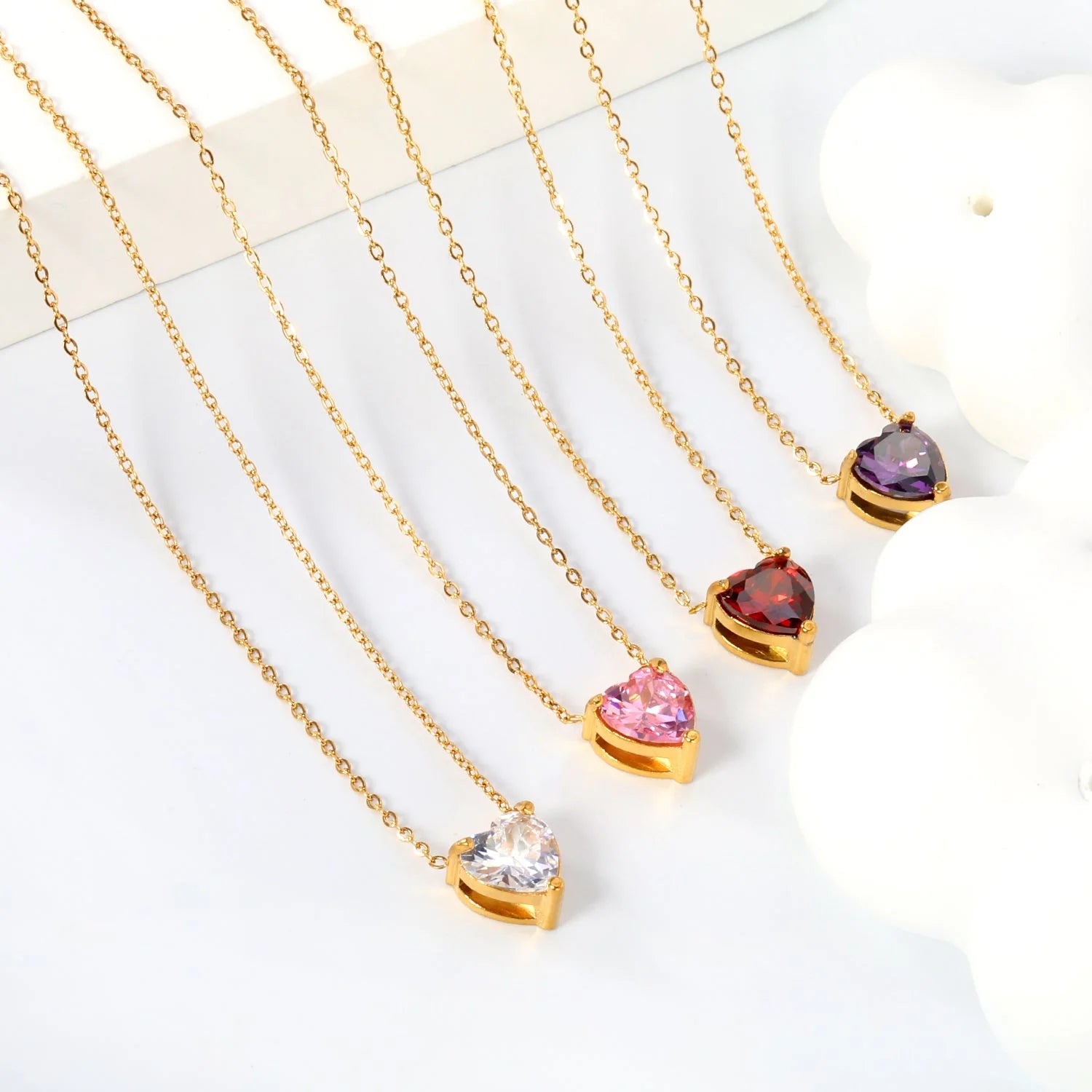Elya Heart Necklace
