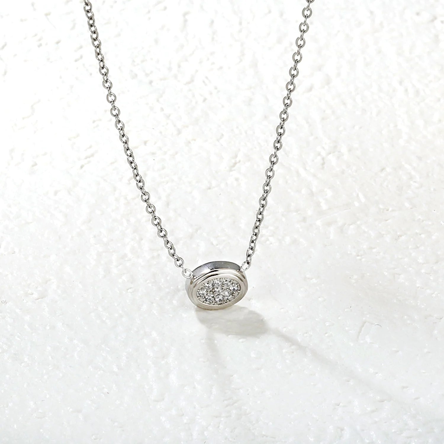 Sena Solitaire Necklace