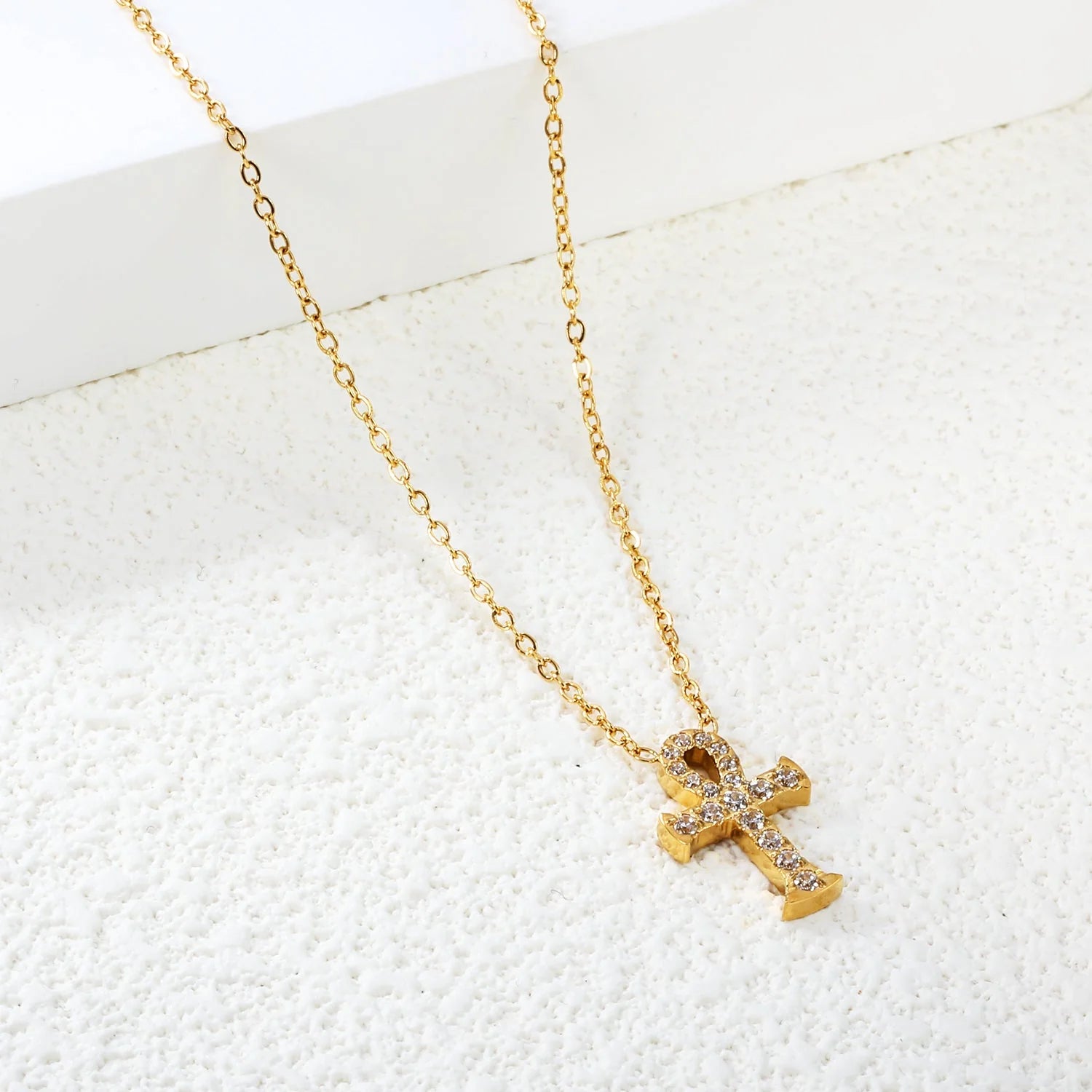 Asha Cross Necklace