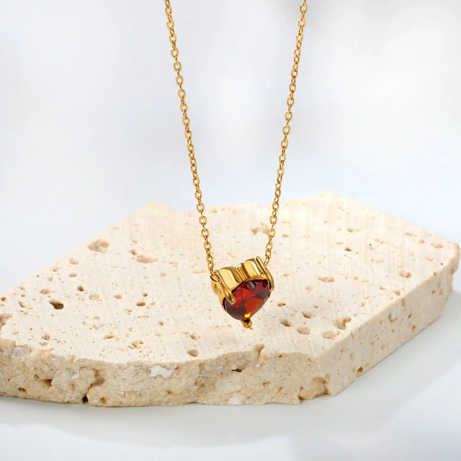Elya Heart Necklace