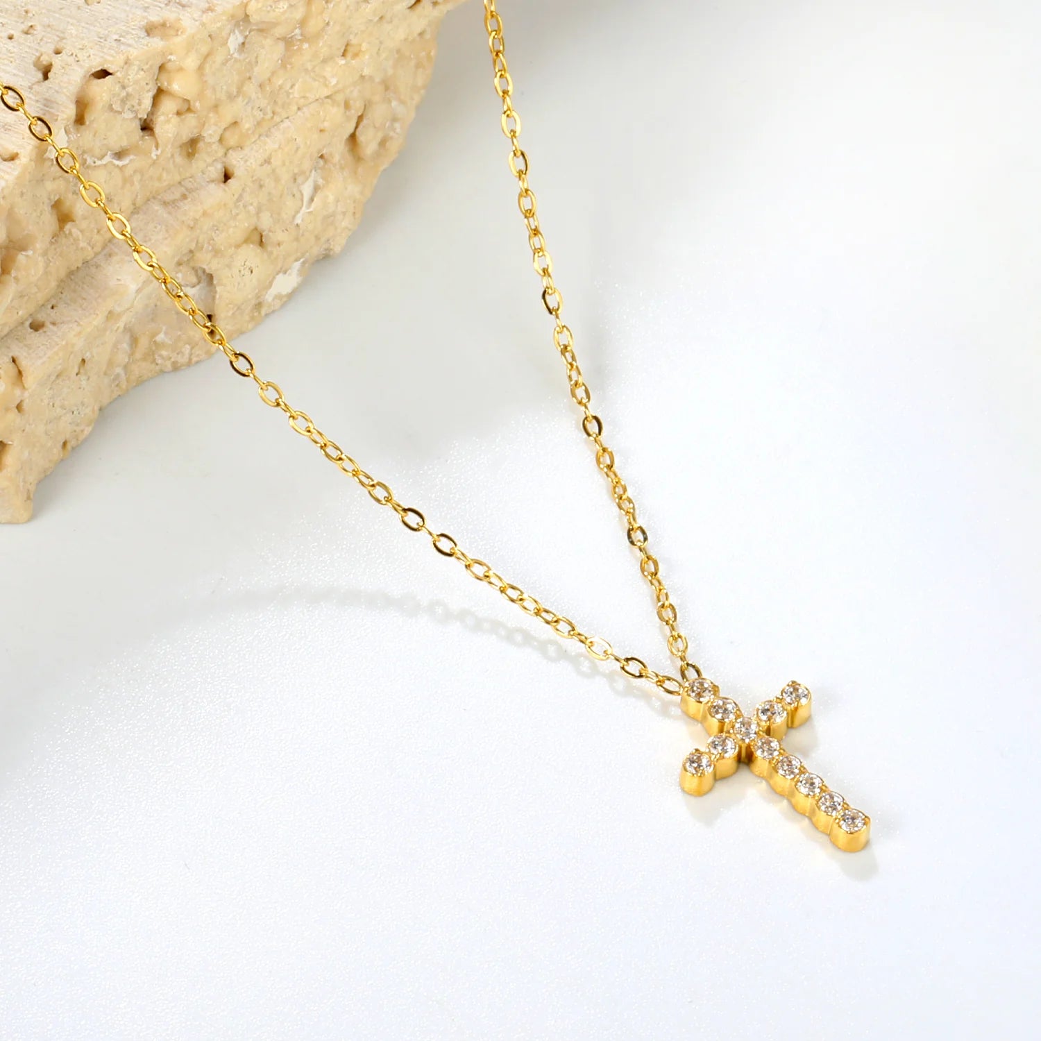 Rosalind Cross Necklace