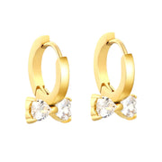 Aria Solitaire Earrings