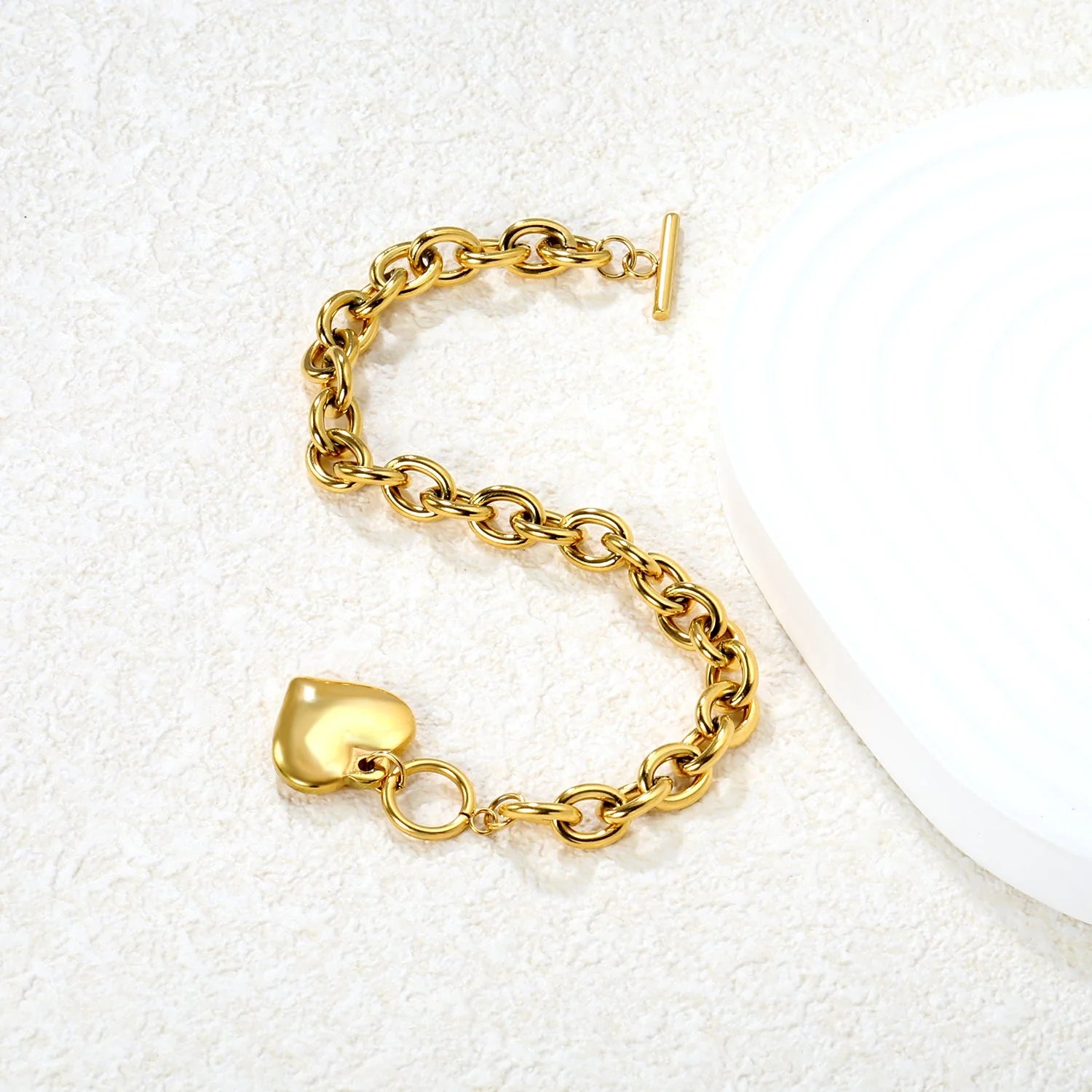 Aurora Heart Bracelet