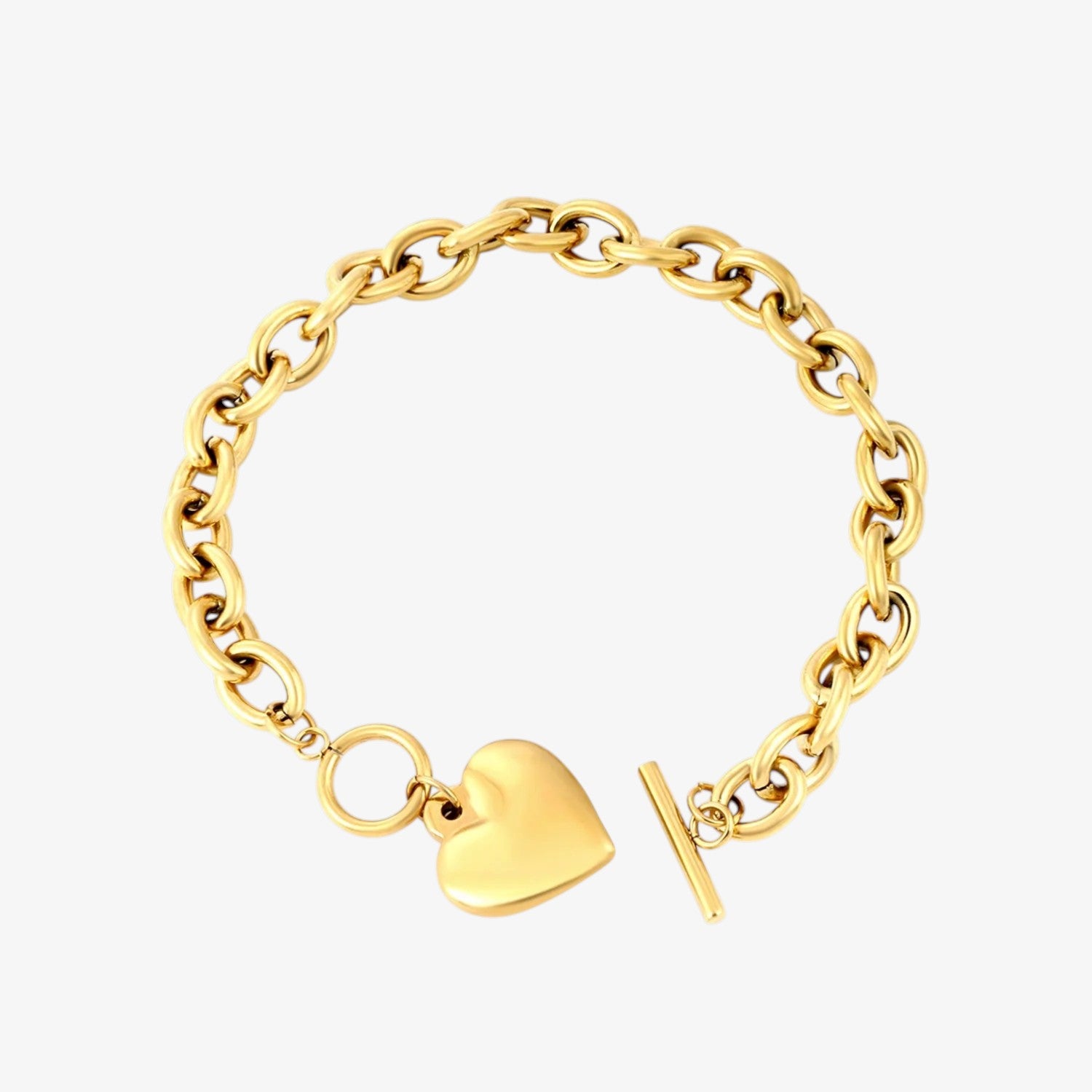 Aurora Heart Bracelet