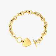 Aurora Heart Bracelet