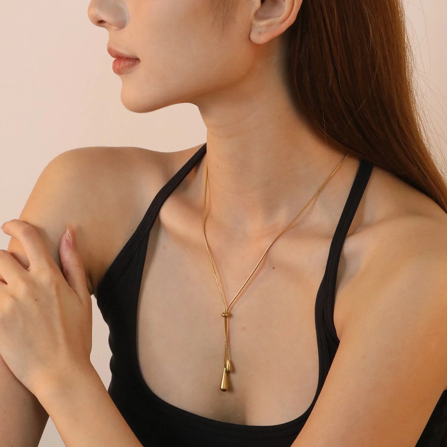 Veda Lariat Necklace