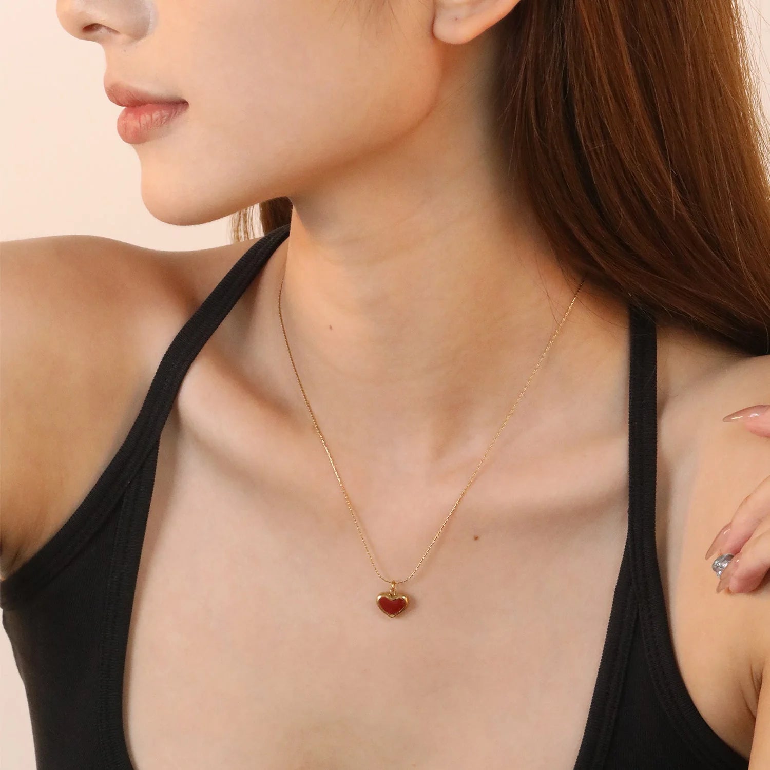 Rhea Heart Necklace
