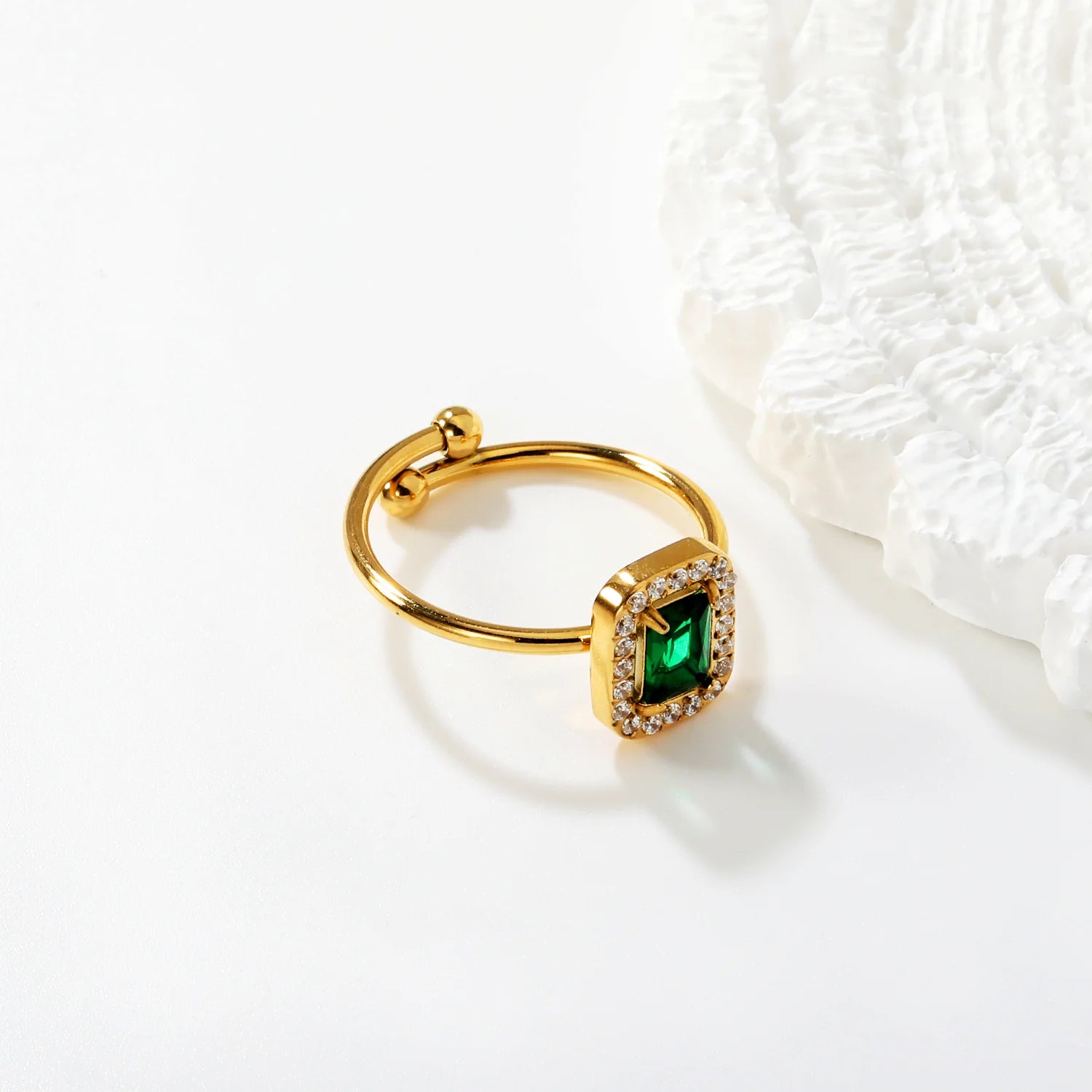 Genevieve Emerald Ring