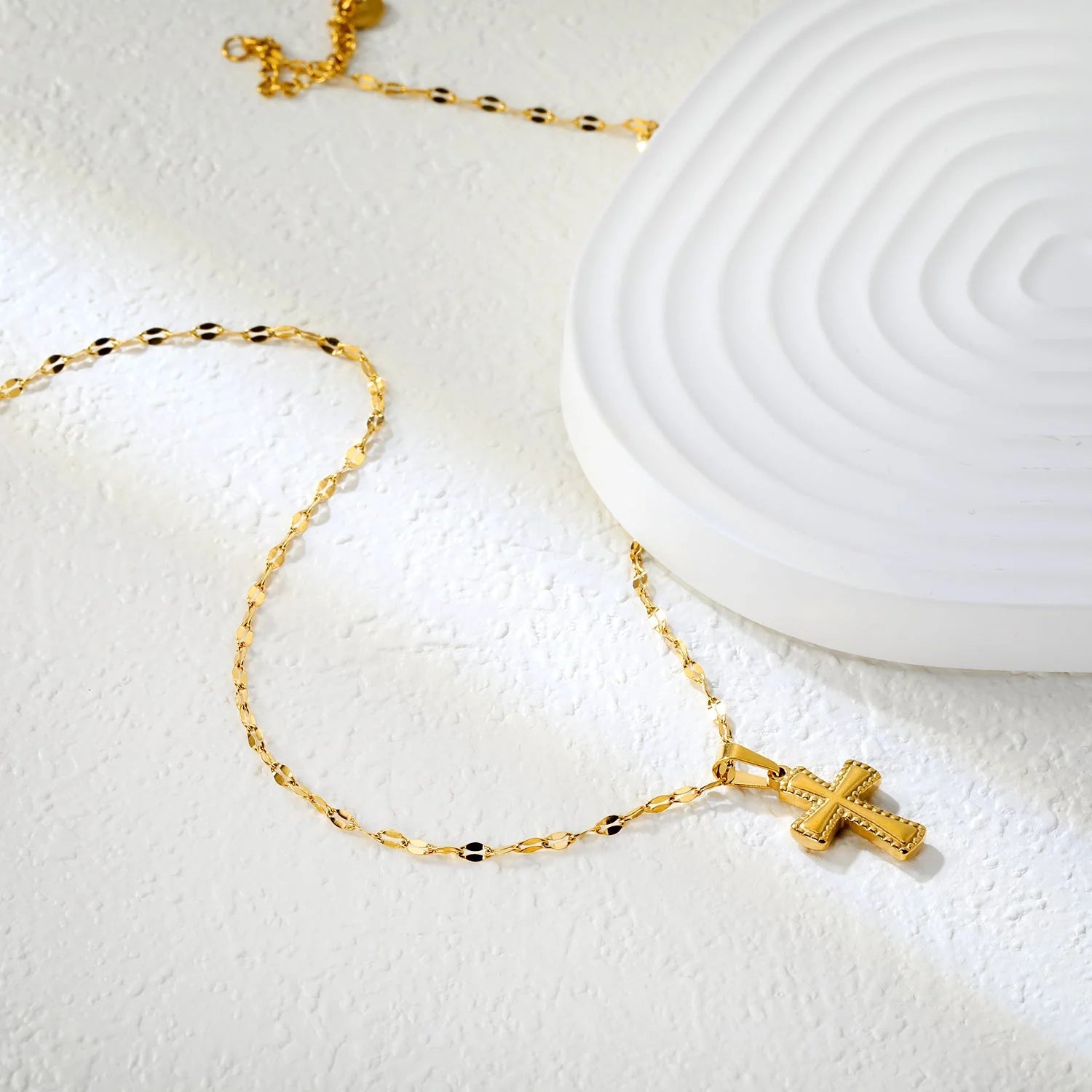 Thea Cross Necklace