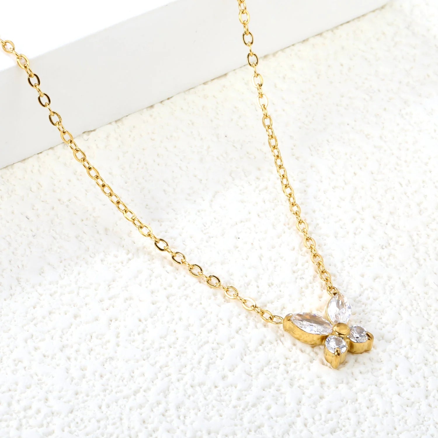 Vina Butterfly Necklace