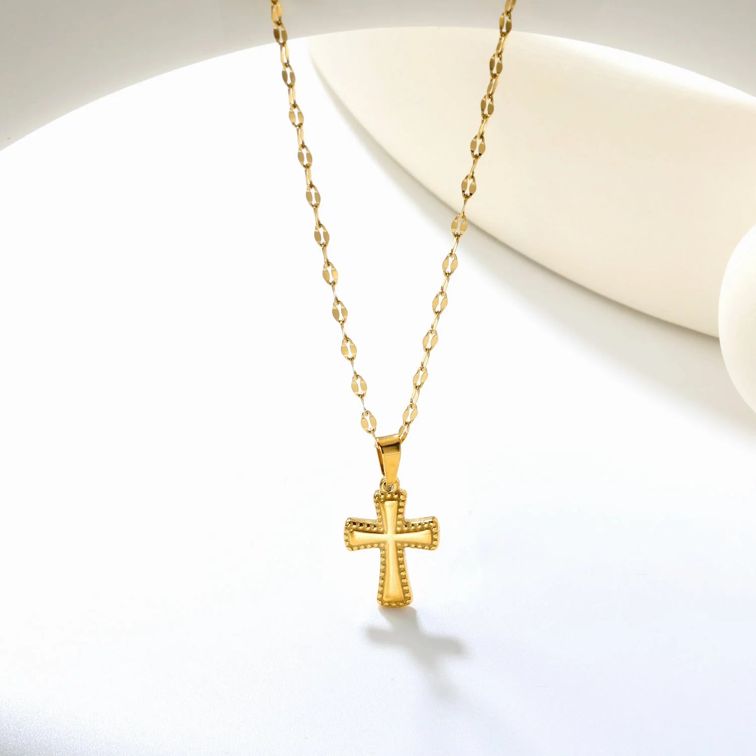 Thea Cross Necklace