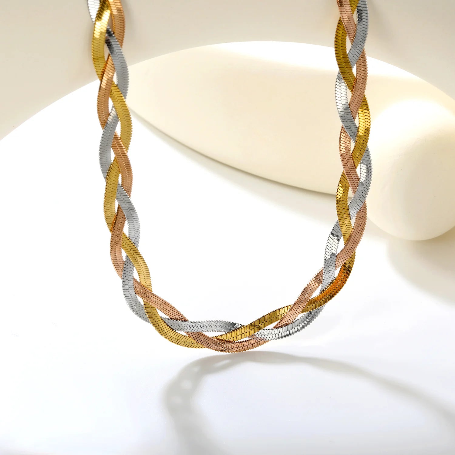 Liora Herringbone Necklace