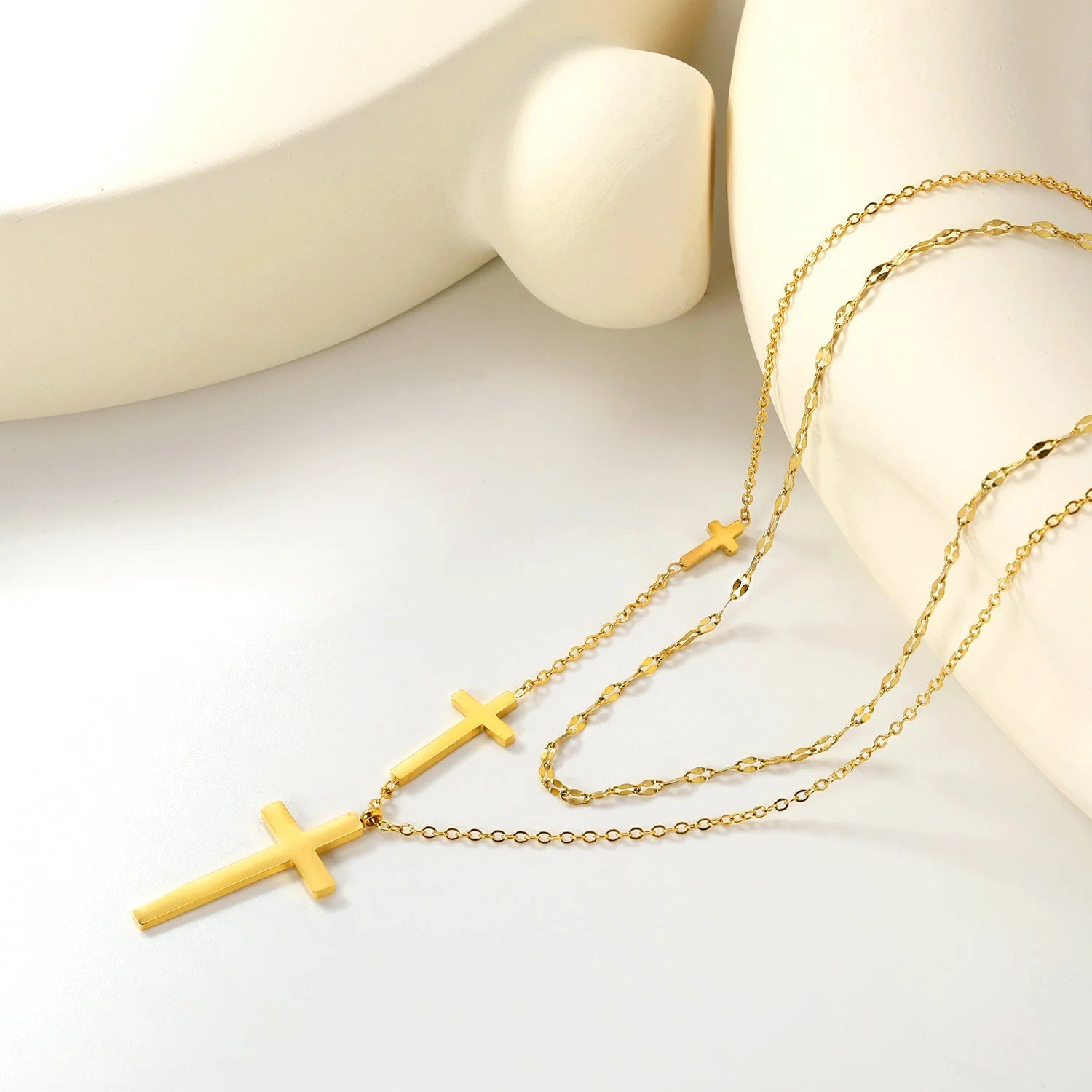 Nola Cross Necklace