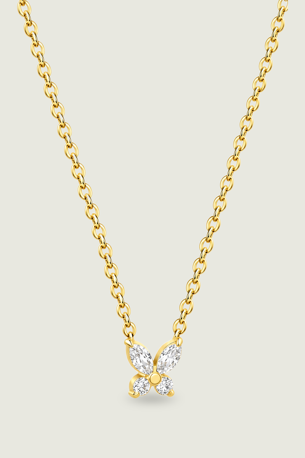 Vina Butterfly Necklace