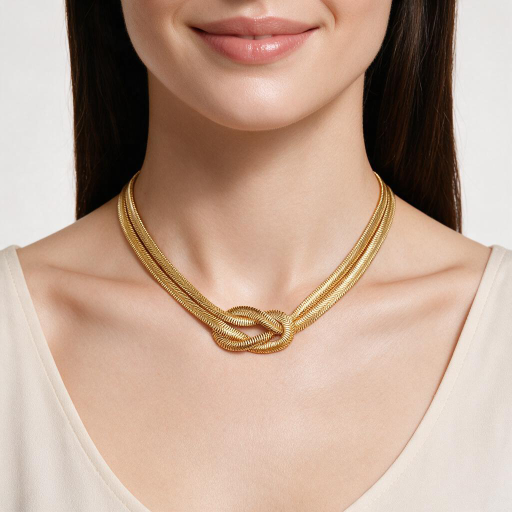 Ivara Knot Necklace