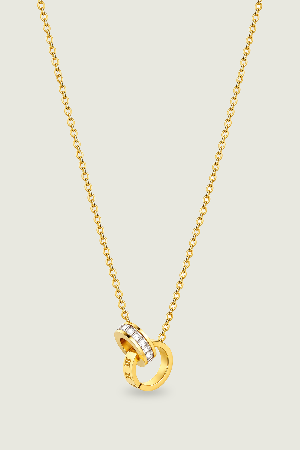 Aurelia Hoop Necklace
