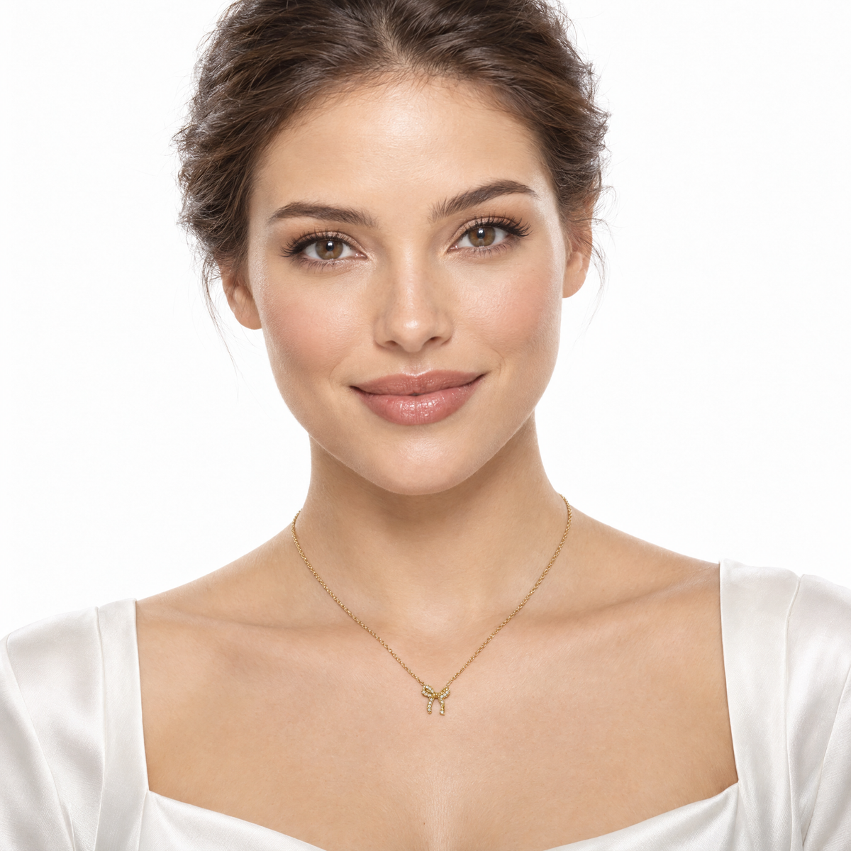 Amélie Bow Necklace