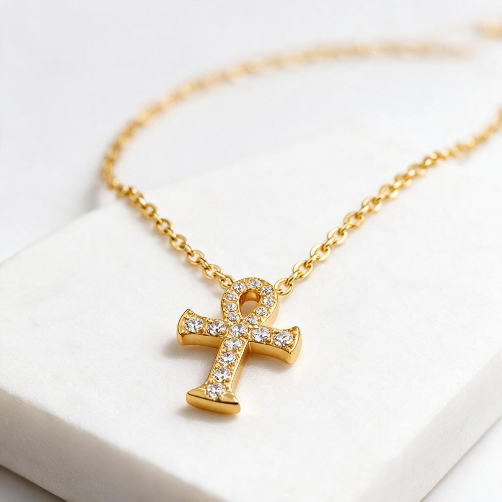 Asha Cross Necklace
