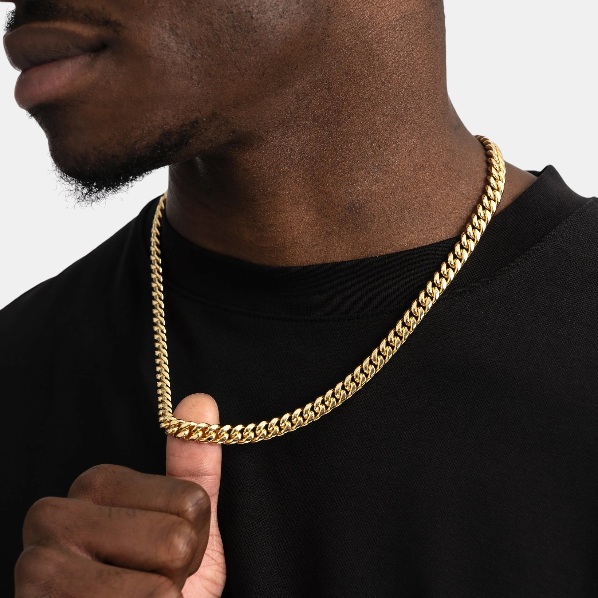 BLYNG 10MM Cuban Chain Gold IMG 2