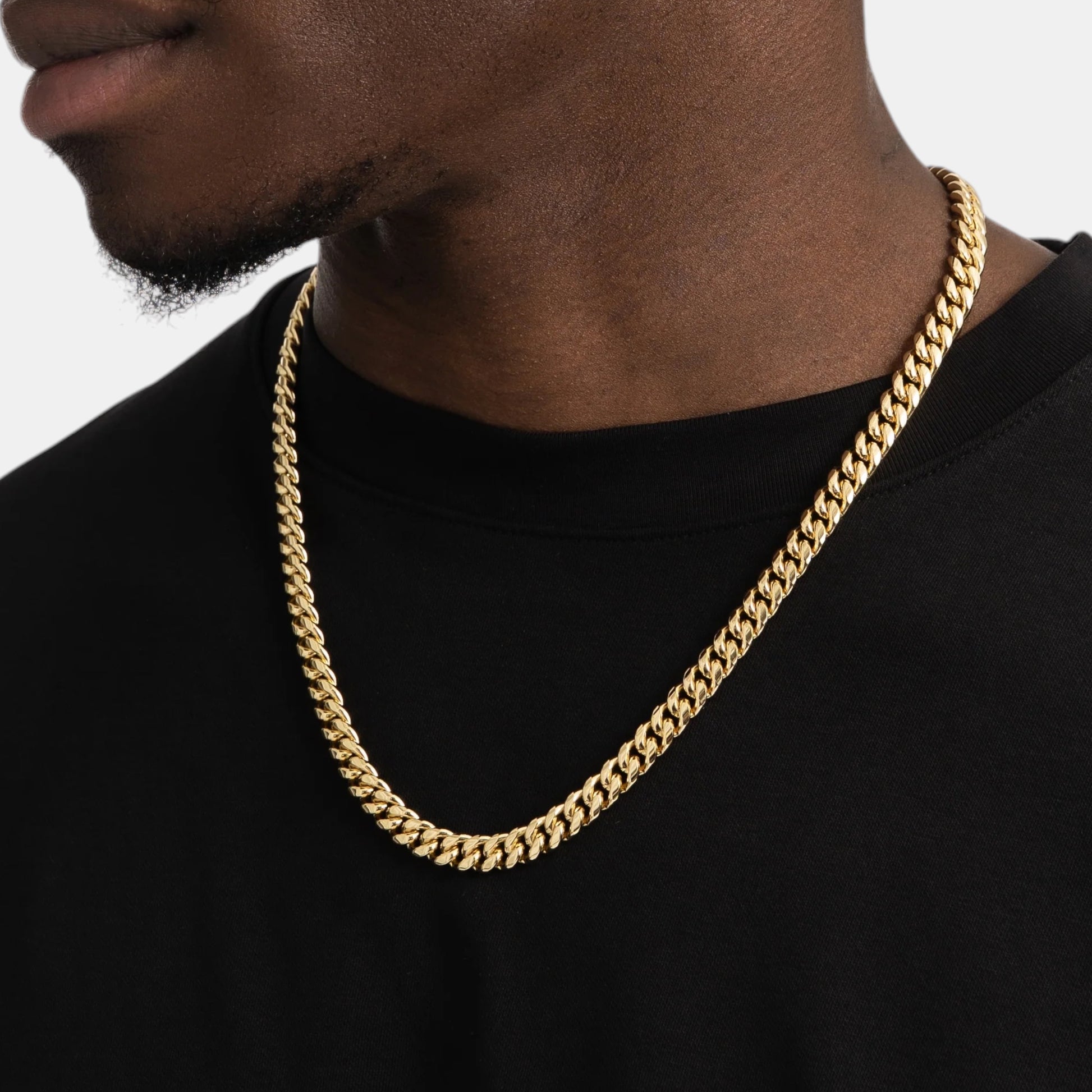 BLYNG 10MM Cuban Chain Gold IMG 3