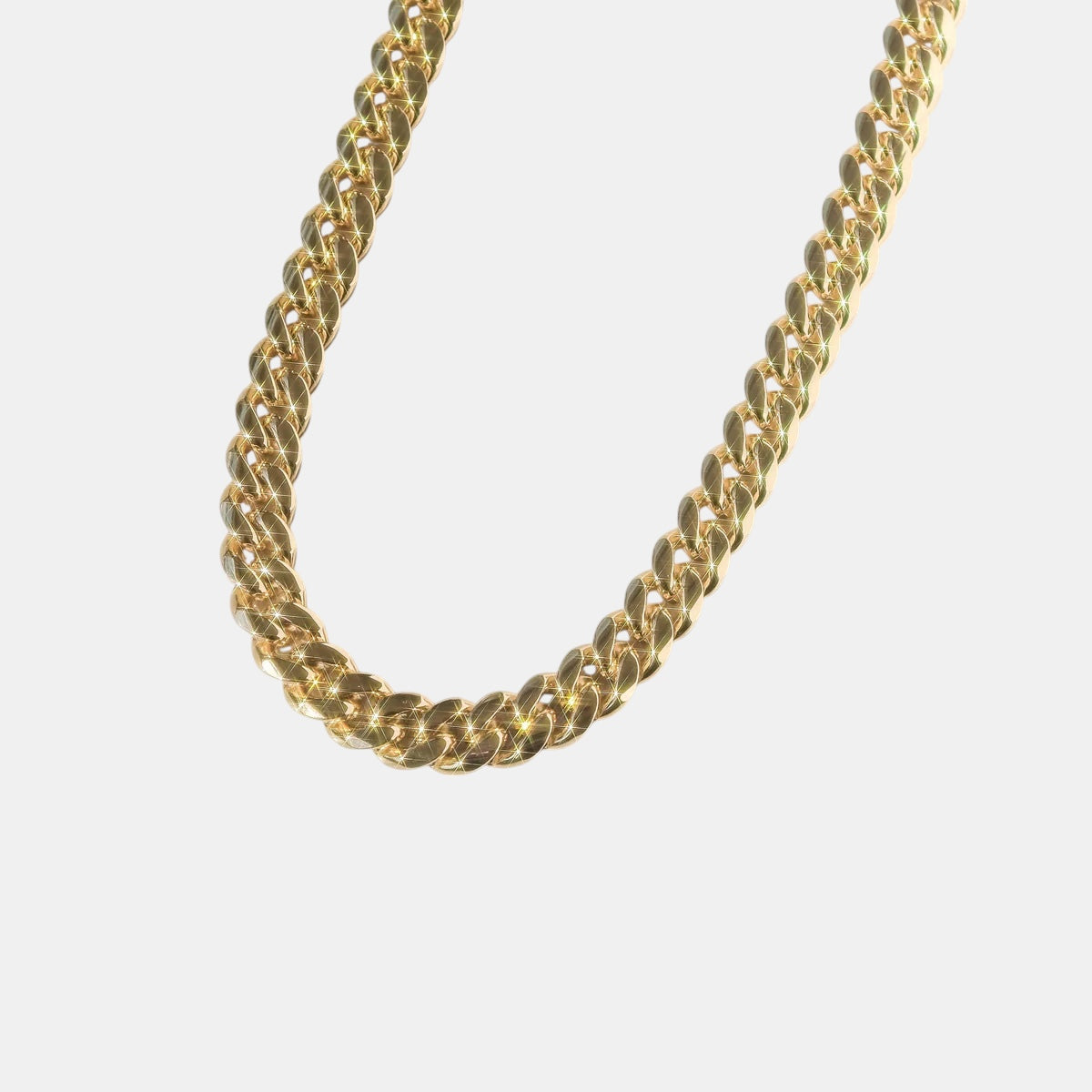 BLYNG 12MM Cuban Bracelet Gold IMG 3