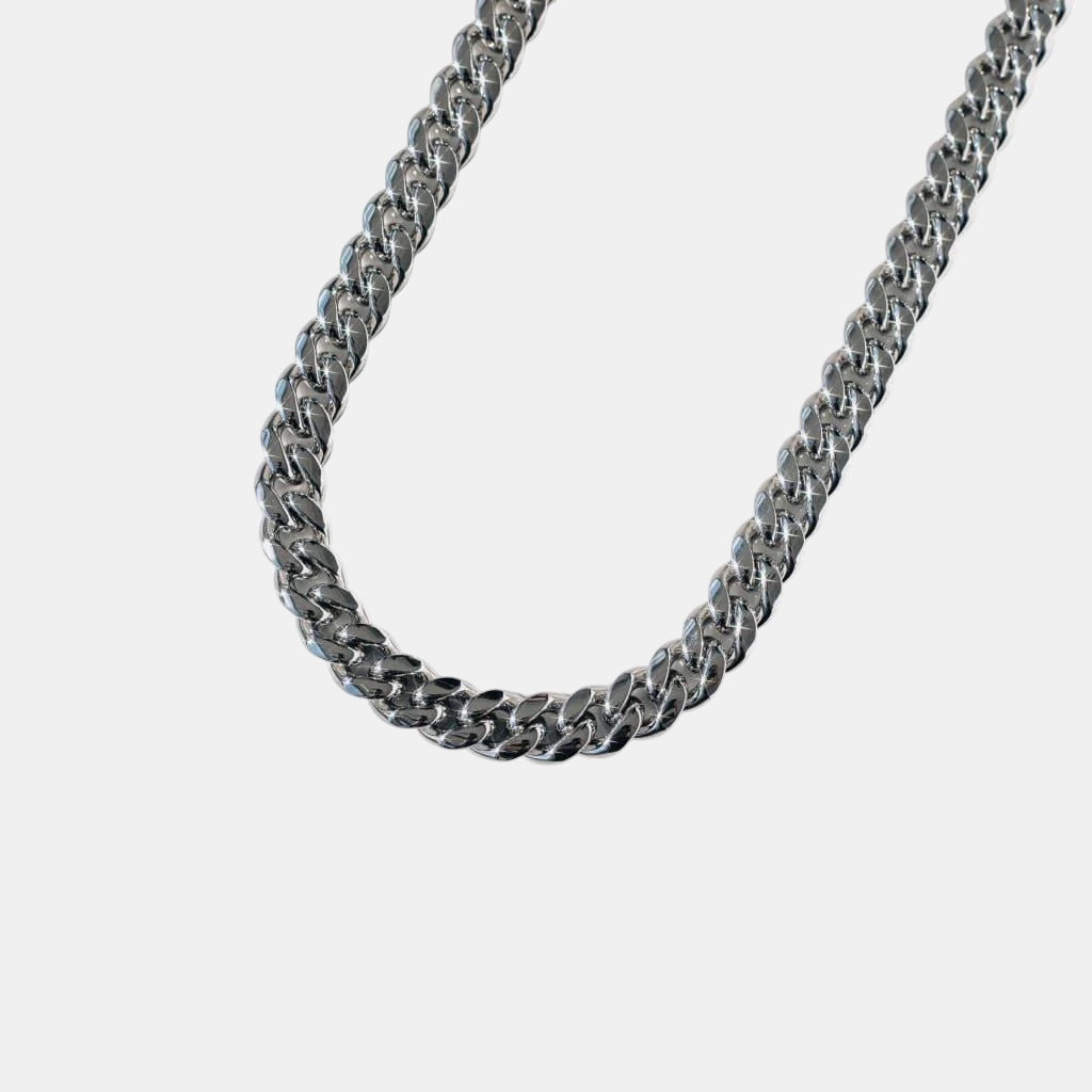 BLYNG 12MM Cuban Chain Silver IMG 4