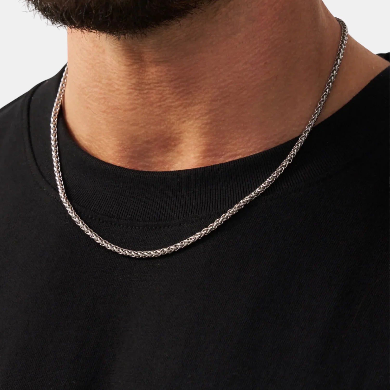 BLYNG 4MM Wheat Chain Silver IMG 2