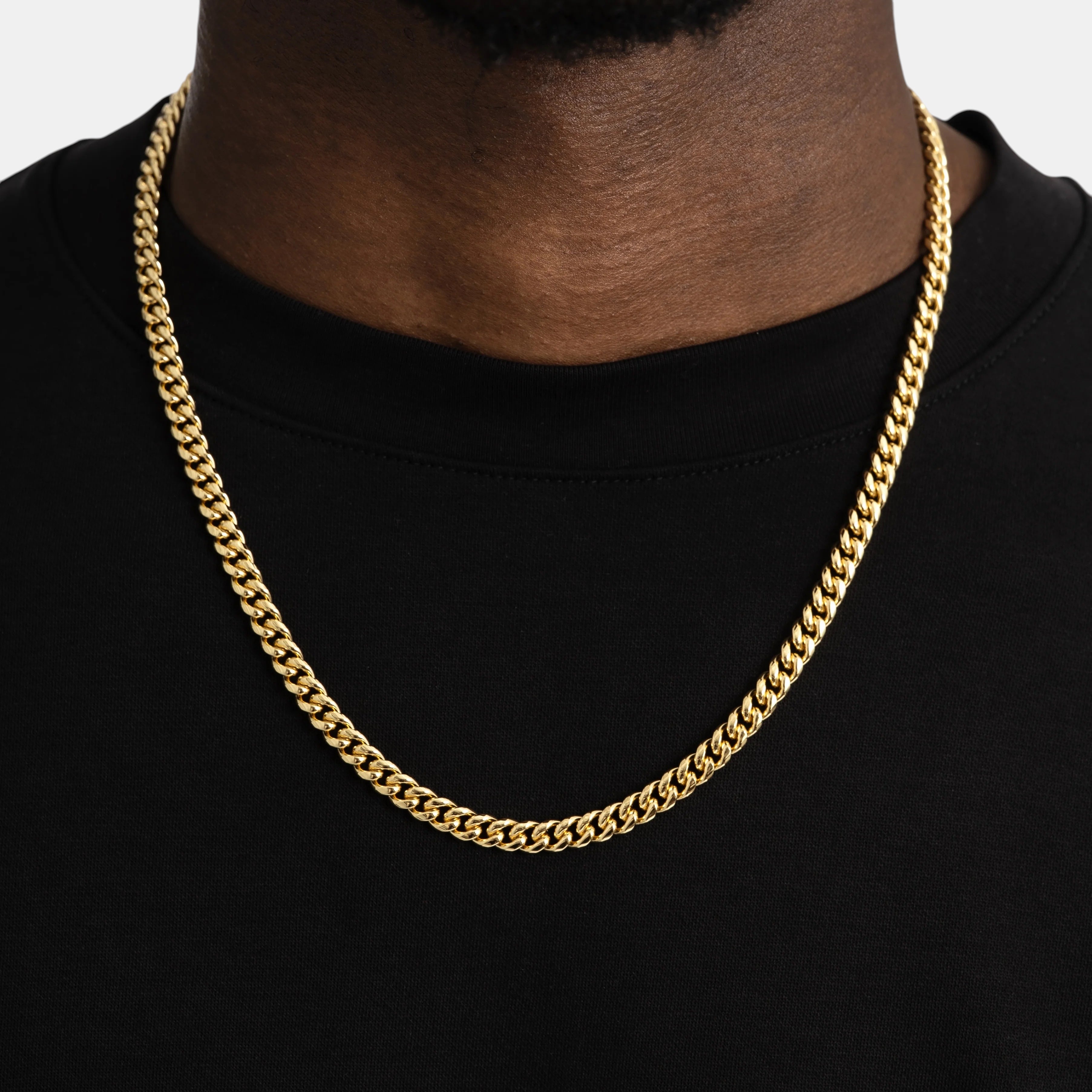 BLYNG 5MM Cuban Chain Gold IMG 1