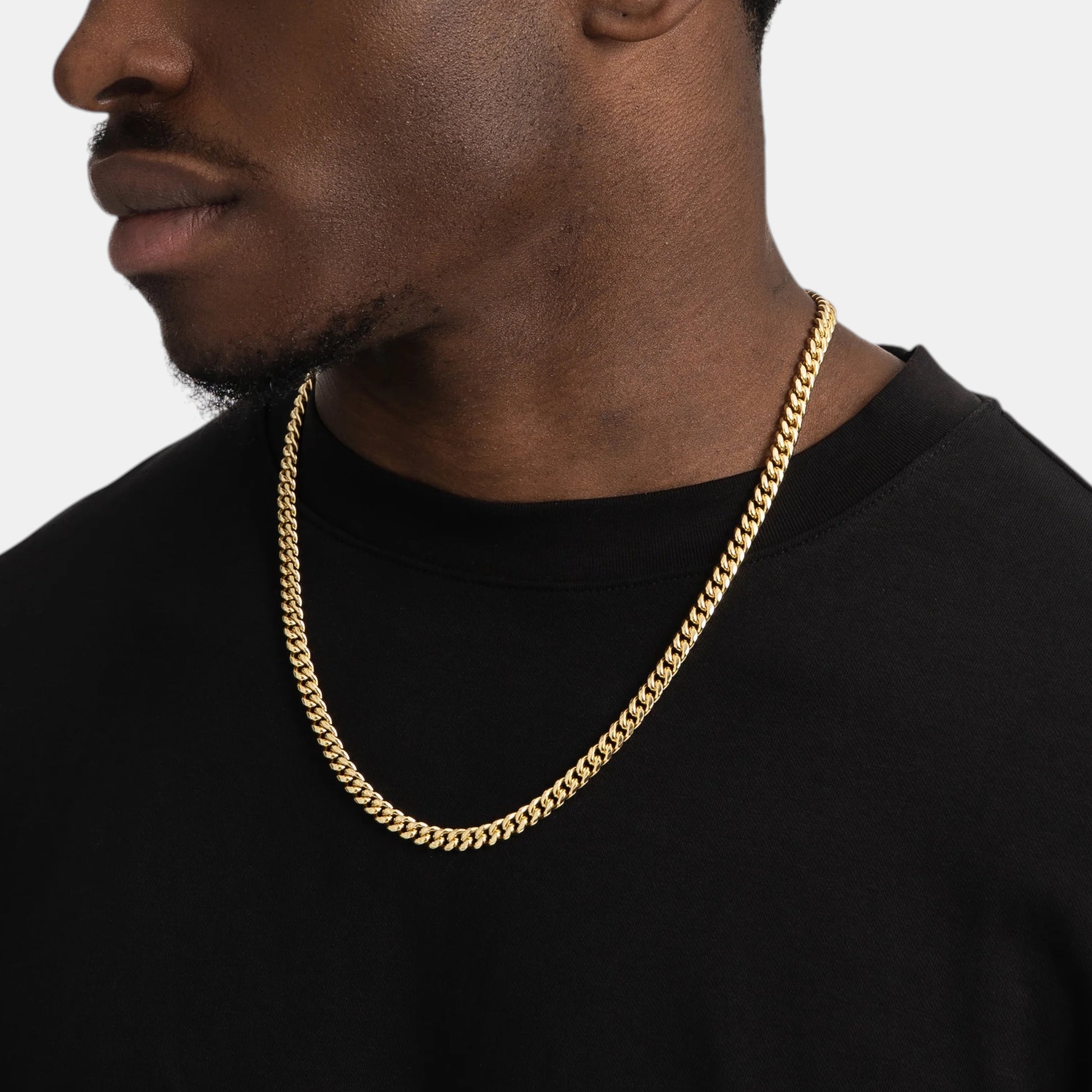 BLYNG 5MM Cuban Chain Gold IMG 3
